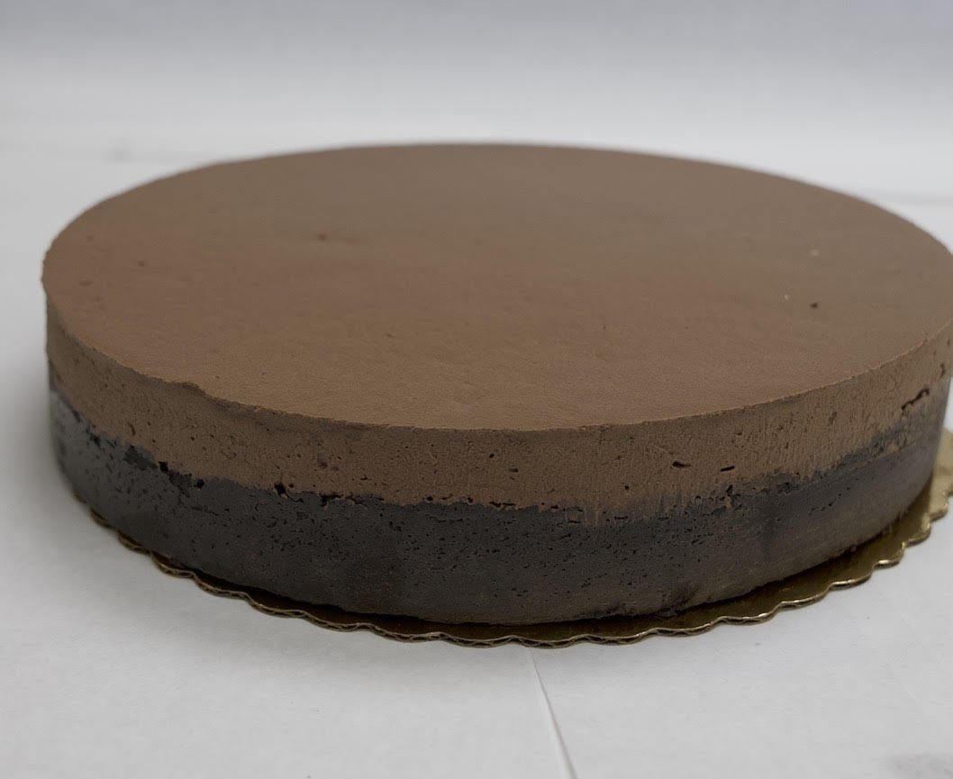 Dark Chocolate Mousse Cake